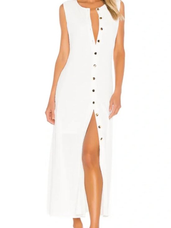 REVOLVE Dresses & Skirts - Revolve Callahan White Knit Dress